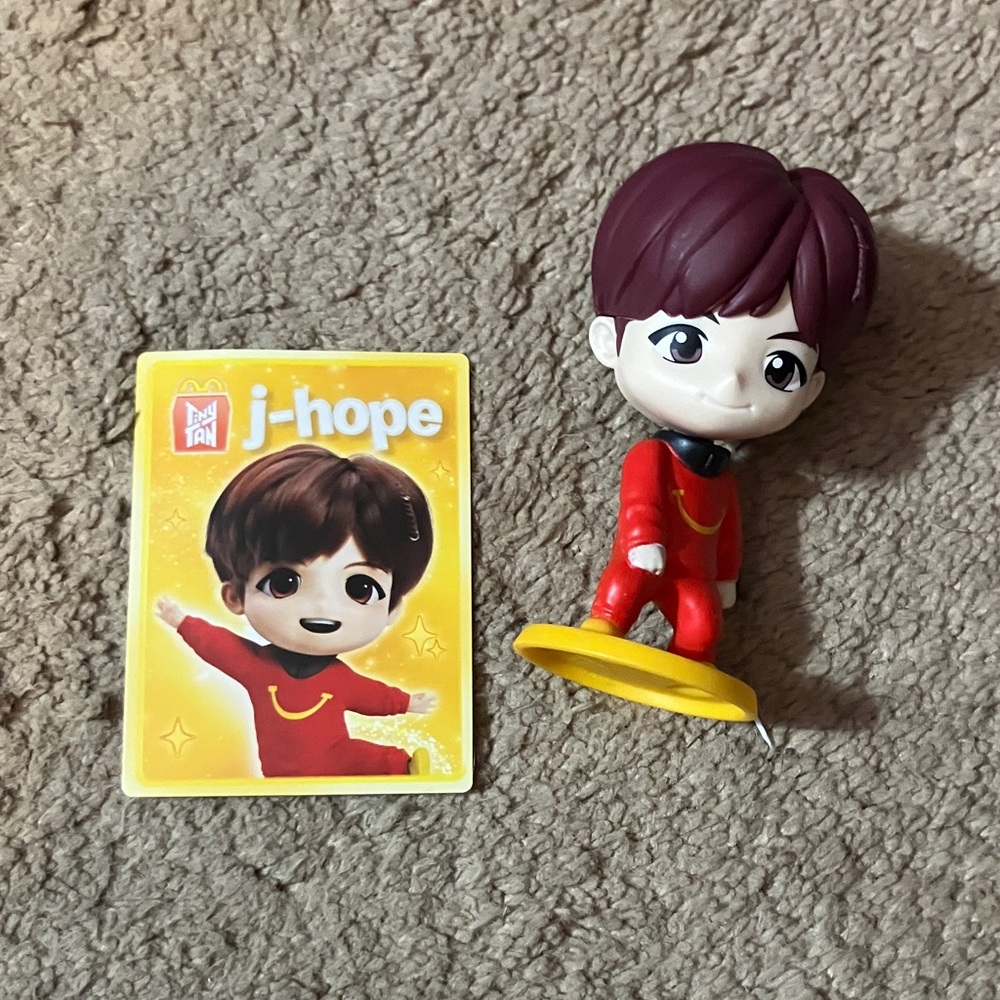 J-Hope Action Figure - Red and Yellow